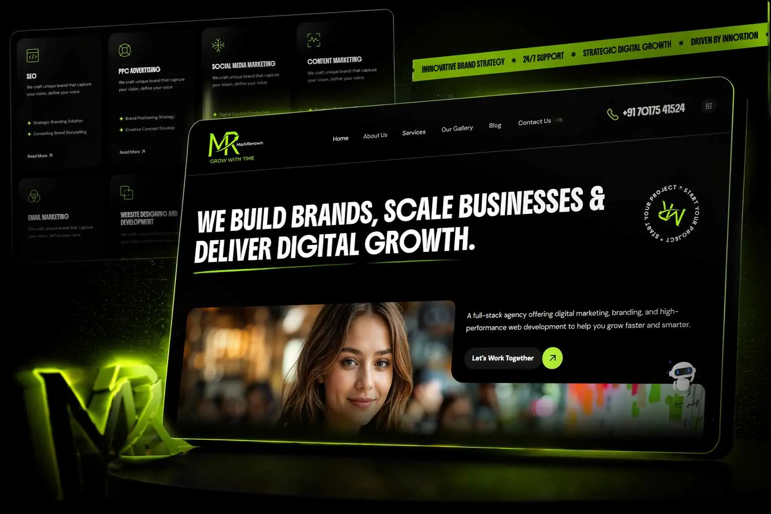 MarkRenown Website